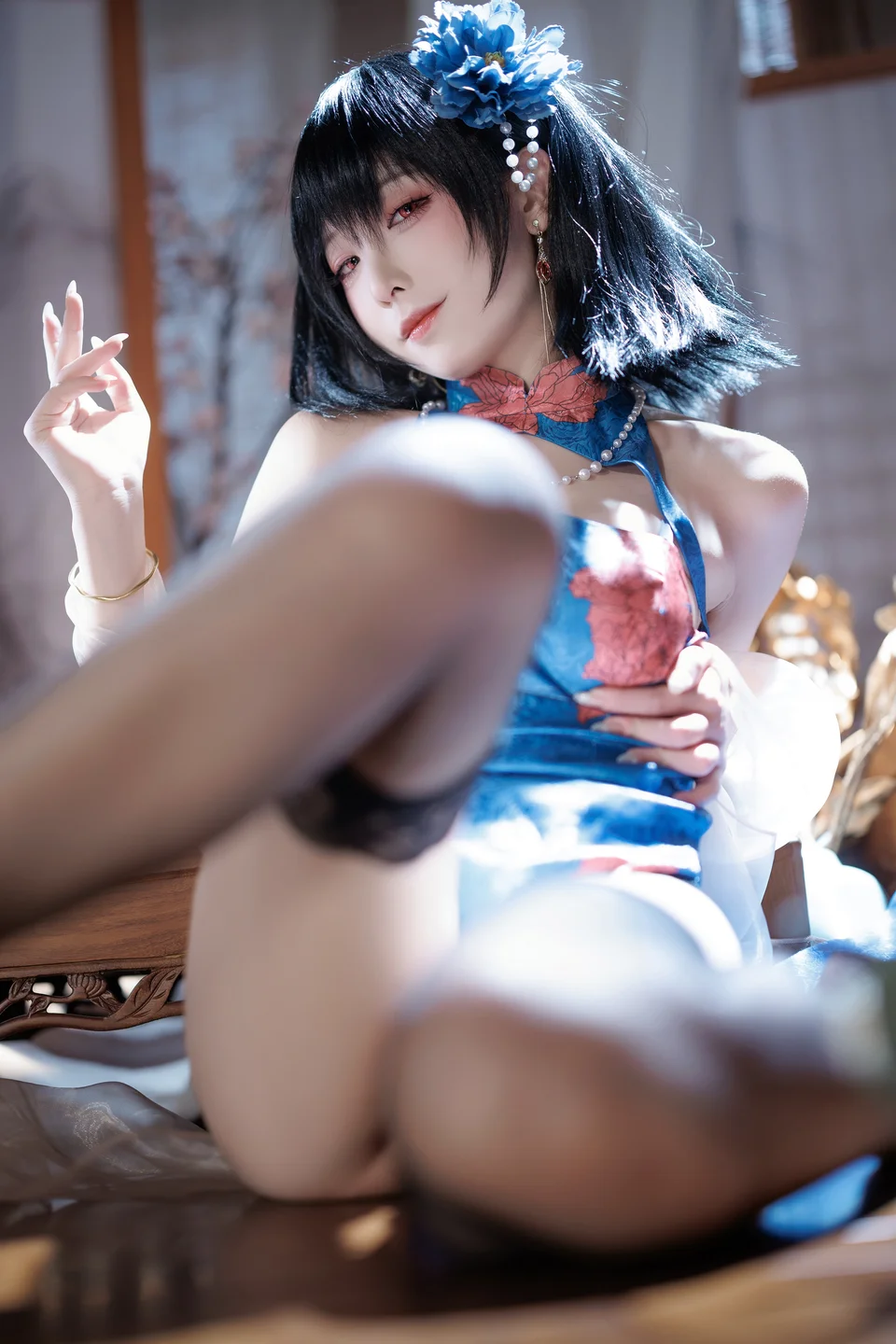 封疆疆v - 碧蓝航线·建武 旗袍 [36P-514MB] tg@simisebaisi 【丝足阁】032.webp